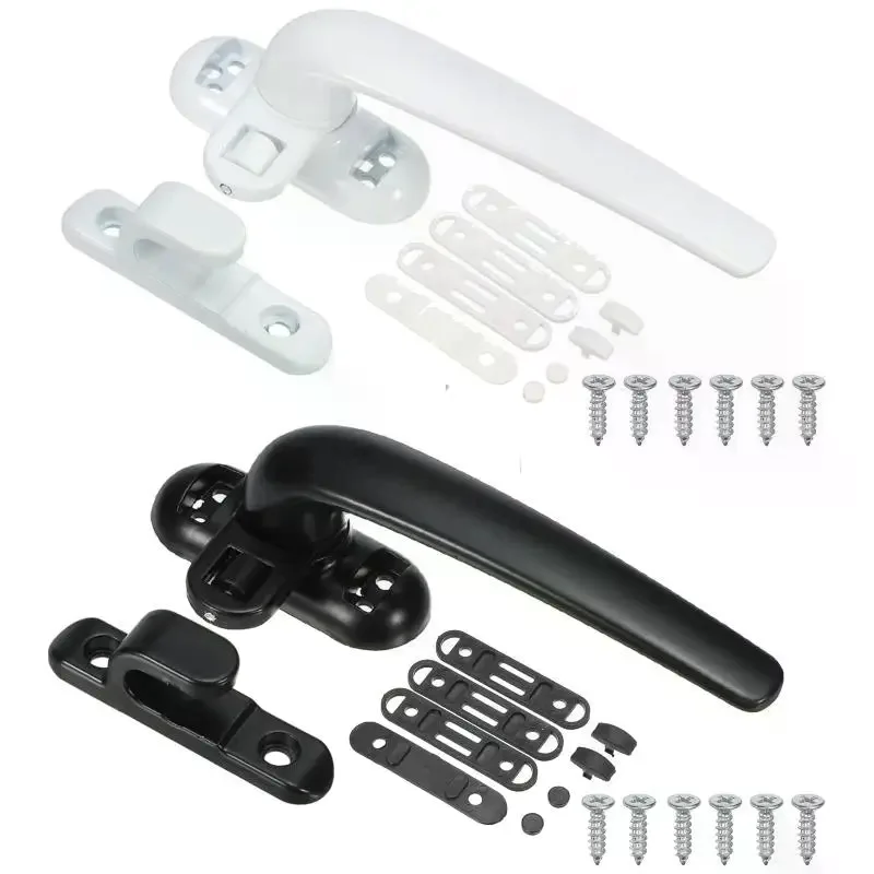 Universal Window Handle Key Locking With Locks Kids Security Door Handle For Double Glazing Windows Handle Door Turning Handle