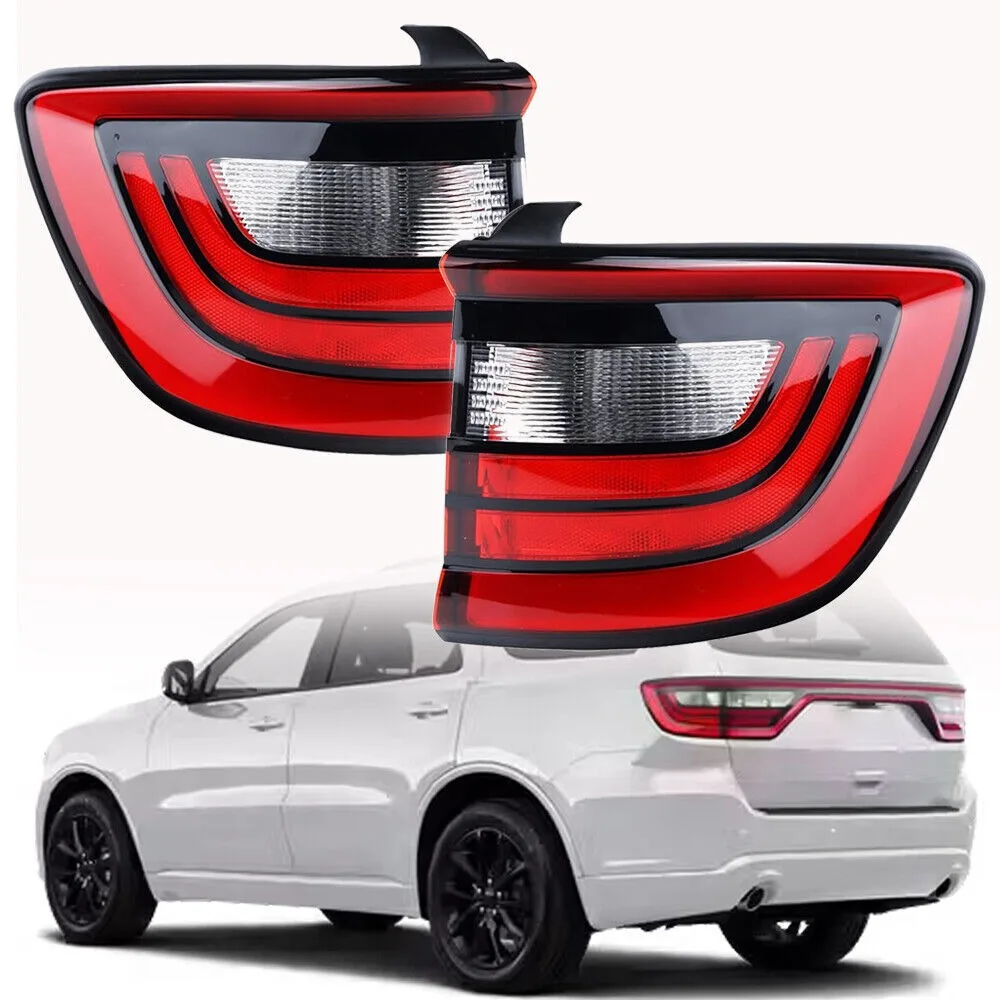 

Для Dodge Durango 2014 2015-2022 левый или правый светодиодный задний бампер автомобиля, стоп-сигнал, задние фонари в сборе 68272126AB 68272127AB
