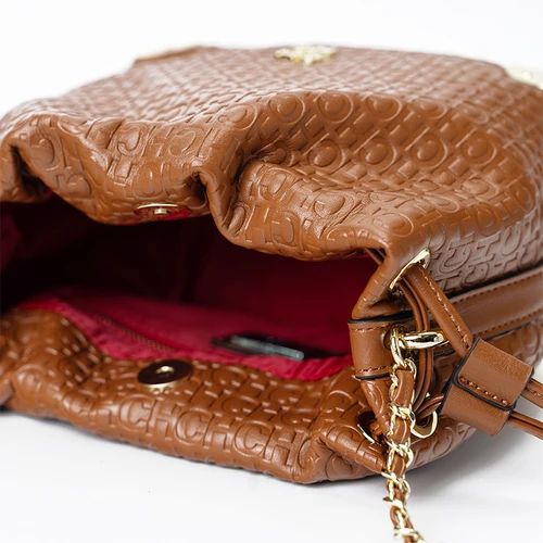 Imagen 2 del producto CH-bandolera de alta calidad para mujer, bolso ligero con cadena de lujo, marca ajustable, estampado de letras, diseño colgante de dibujos animados, Popular y único