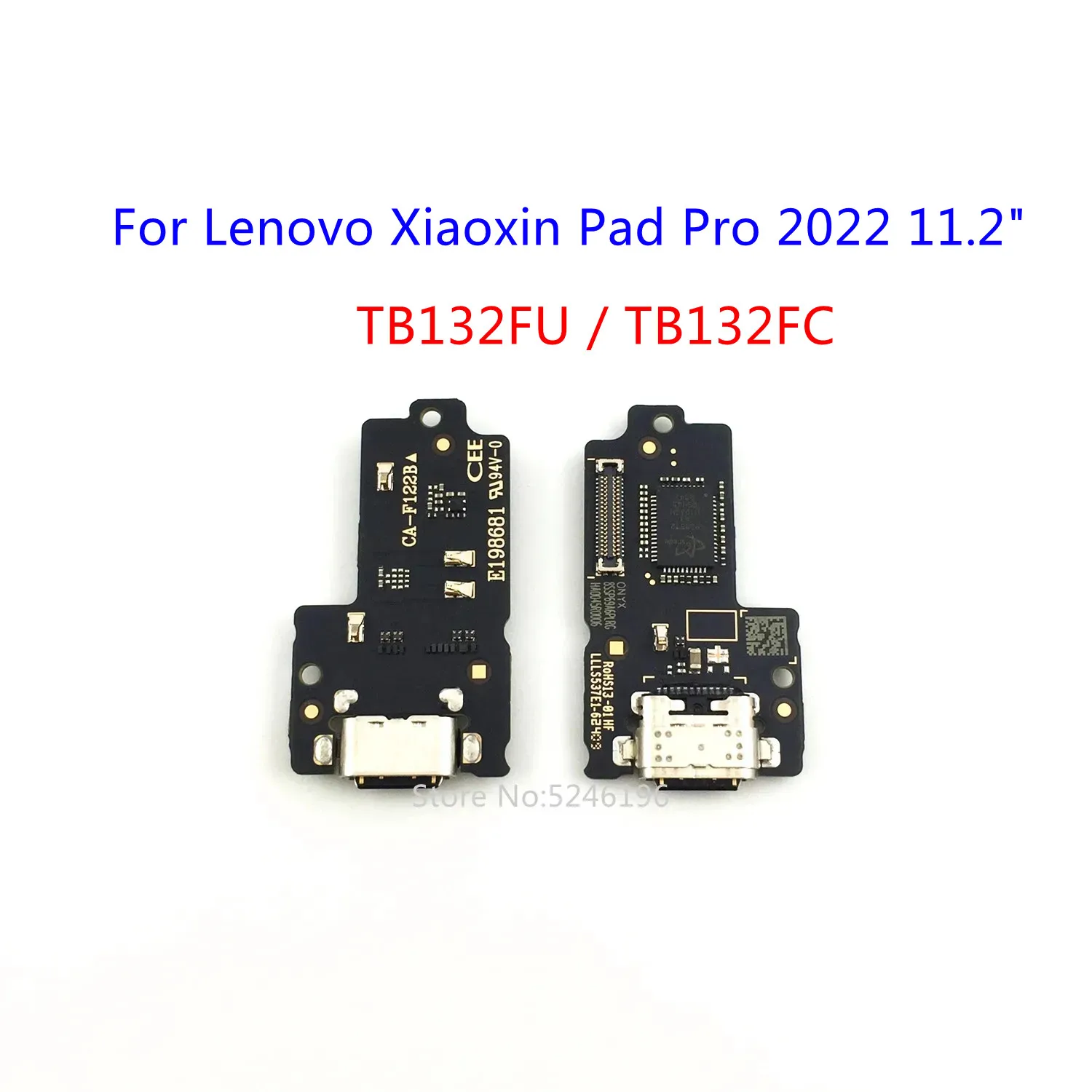 

1 шт. USB-порт для зарядки, разъем для зарядного устройства для Lenovo Xiaoxin Pad Pro 2022 11,2 дюйма TB132FC TB-132FC TB132FU TB-132FU, замена.