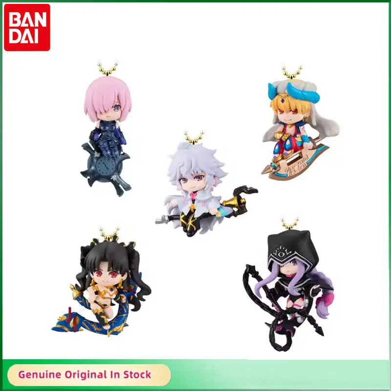 

Banpresto Original Gashapon Toys Fate/Grand Order Merlin Gilgamesh Mash Kyrielight Ishtar Action Figure Model Desktop Ornaments