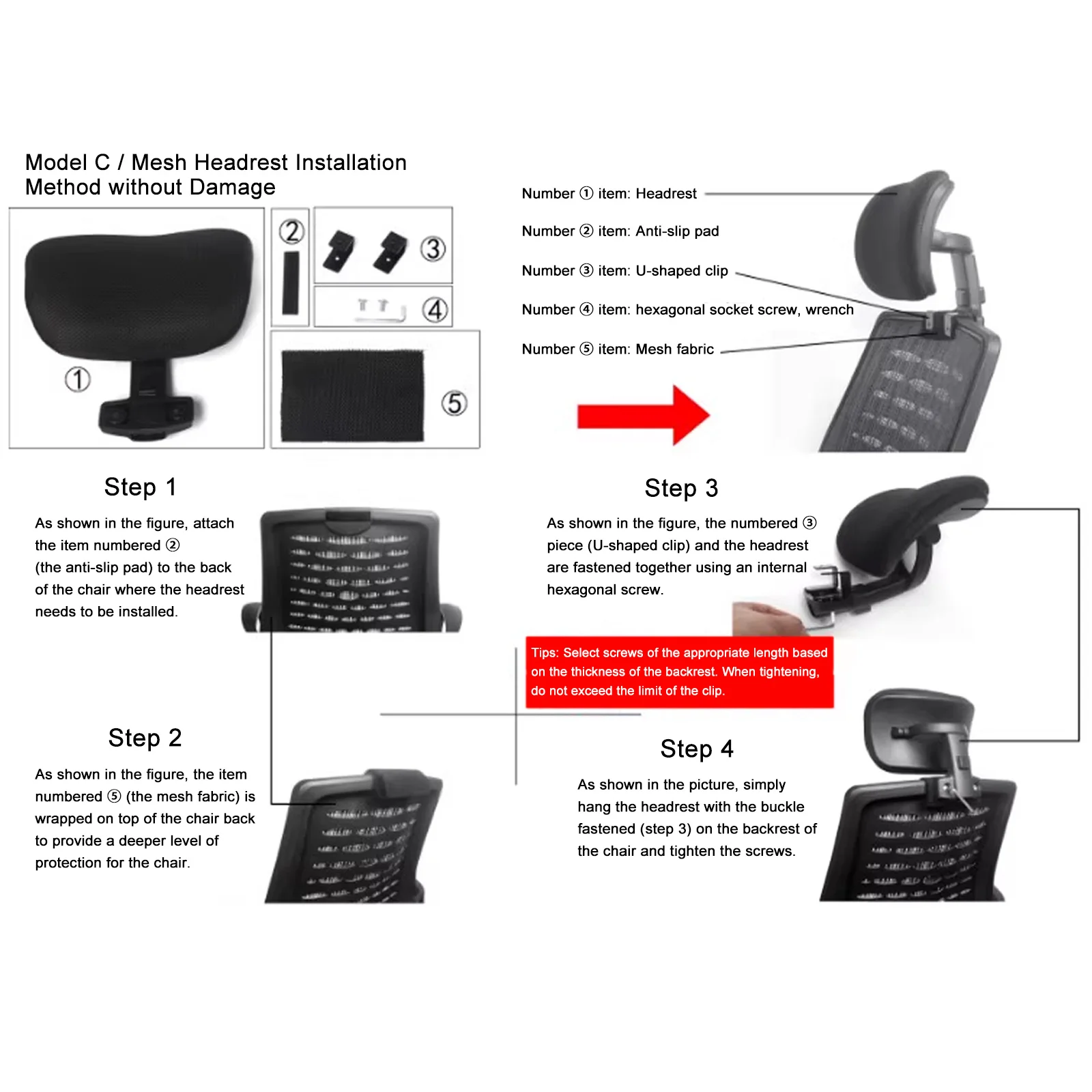 توريد مسند رأس مريح لكرسي الكمبيوتر قابل للتعديل كرسي العمل وسادة الرأس حماية الرقبة دعم مسند الظهر #3