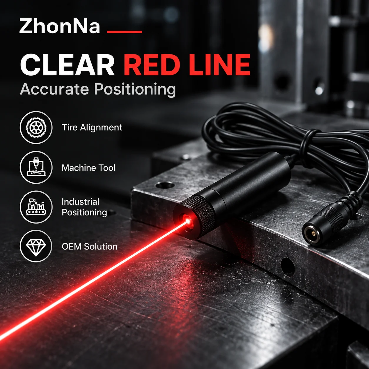 ZhonNa Positioning Laser Modul - Industrial Laser Alignment Equipment 评论和价格