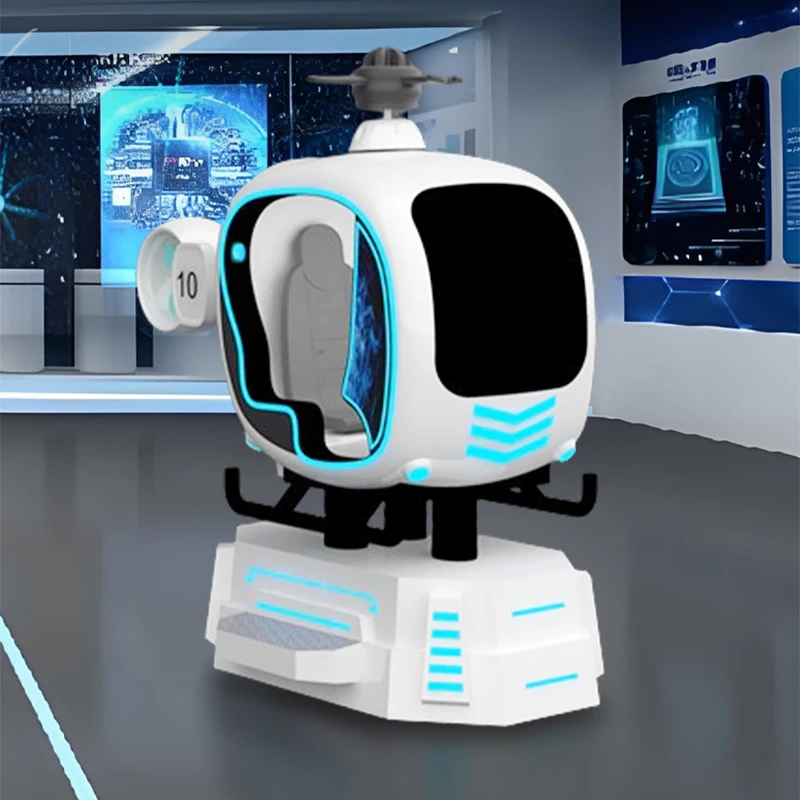 

VR flight emulator virtual cockpit passenger aircraft fighter aviation pavilion full set of equipment