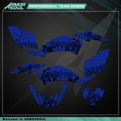 New Style DECALS STICKERS Graphics Kits FIT For Yamaha Raptor125 Raptor 250 YFM125 YFM250 ATV YFM 125 250