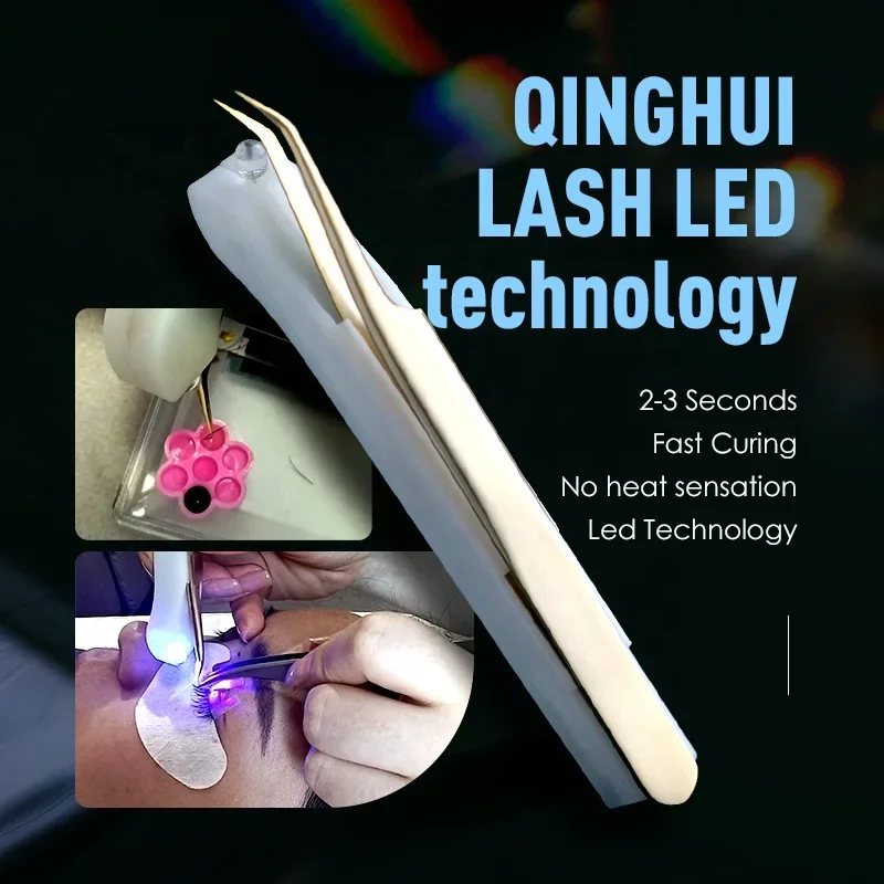 

（Big disount）Portable Mini Eyelash Tool for Eyelash Uv Extension Lash Uv Led Lamp Uv Lash Extension Glue Light