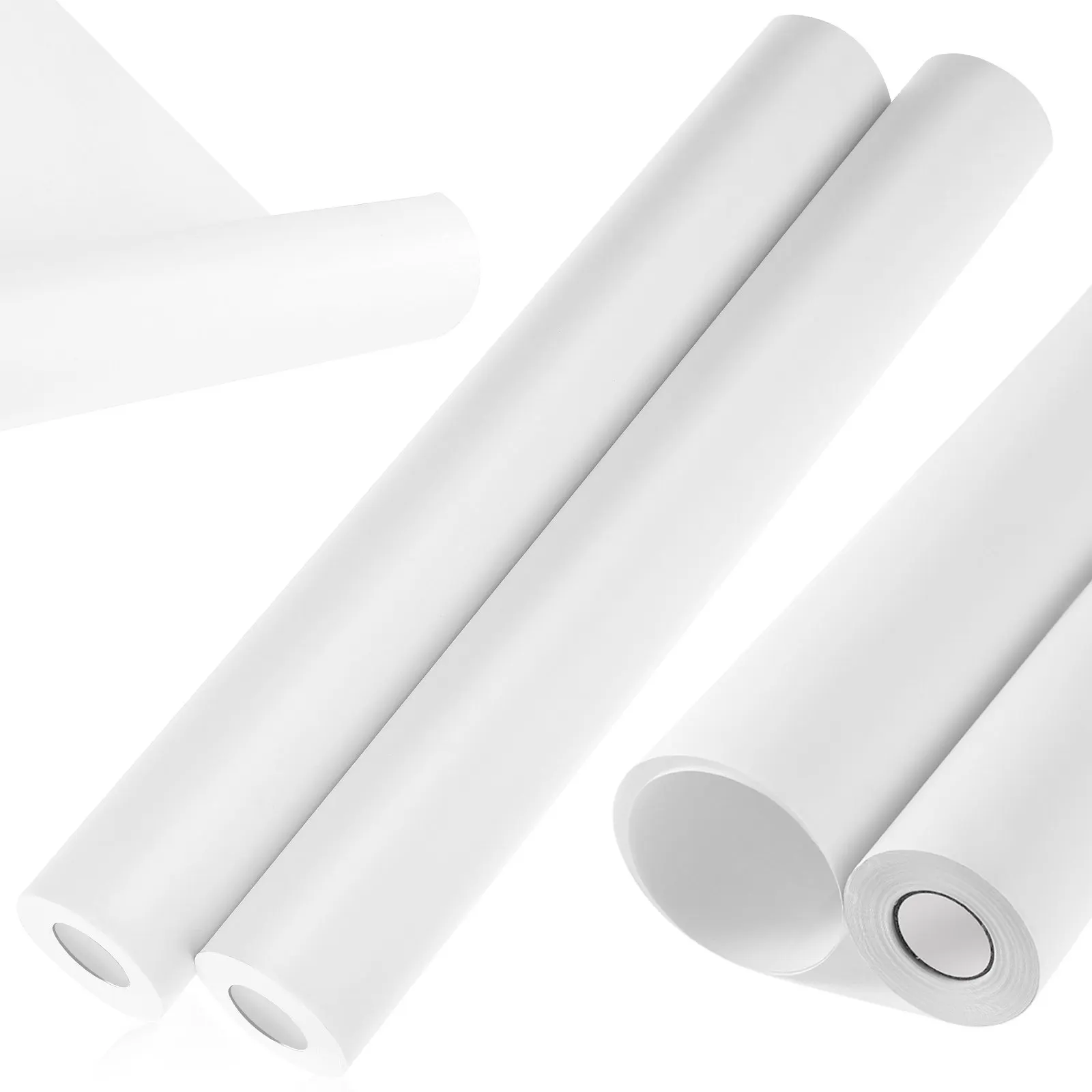 2 Rolls Tracing Paper Roll Thick Drawing Paper Multi Material Compatible Sketching Easel Painting Papers Gift Wrap for Art