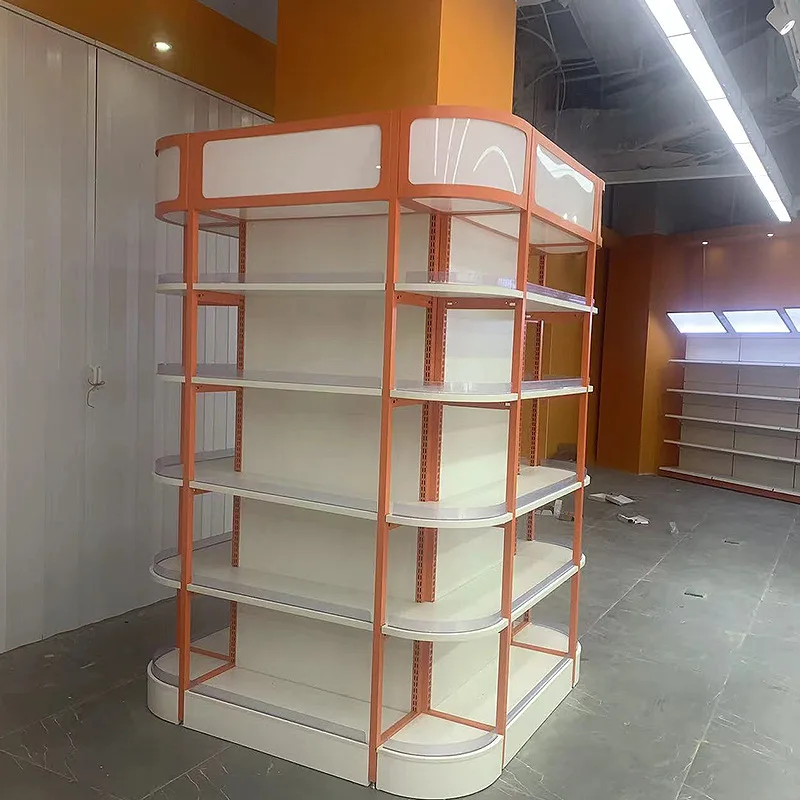 

bulk snack shelves, supermarket convenience stores, bulk biscuits, imported dried fruits, multi-layer display shelves agai