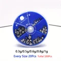 Blue 100Pcs