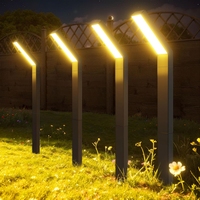 Solar Pathway Lights Outdoor Solar Garden Lights Waterproof Bright Landscape Lighting for Outside Yard Path Driveway Walkway