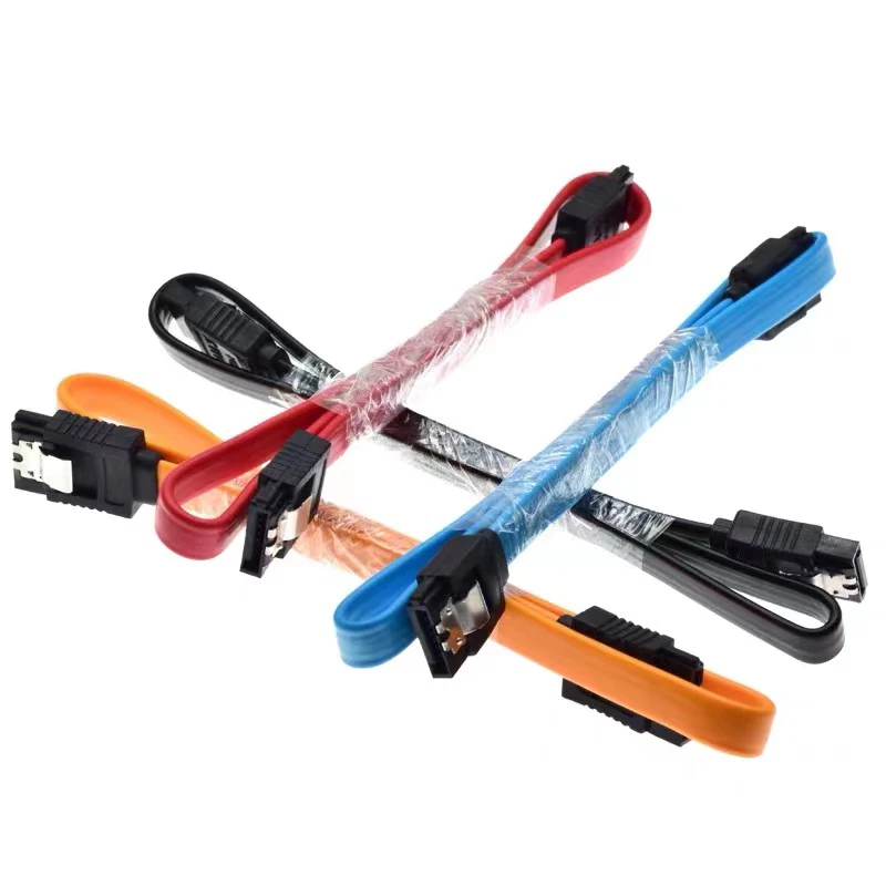 straight-through connector SATA 2.0 3.0 III High Speed 6.0 Gbps Data Cable with Locking Latch Q99 DJA99
