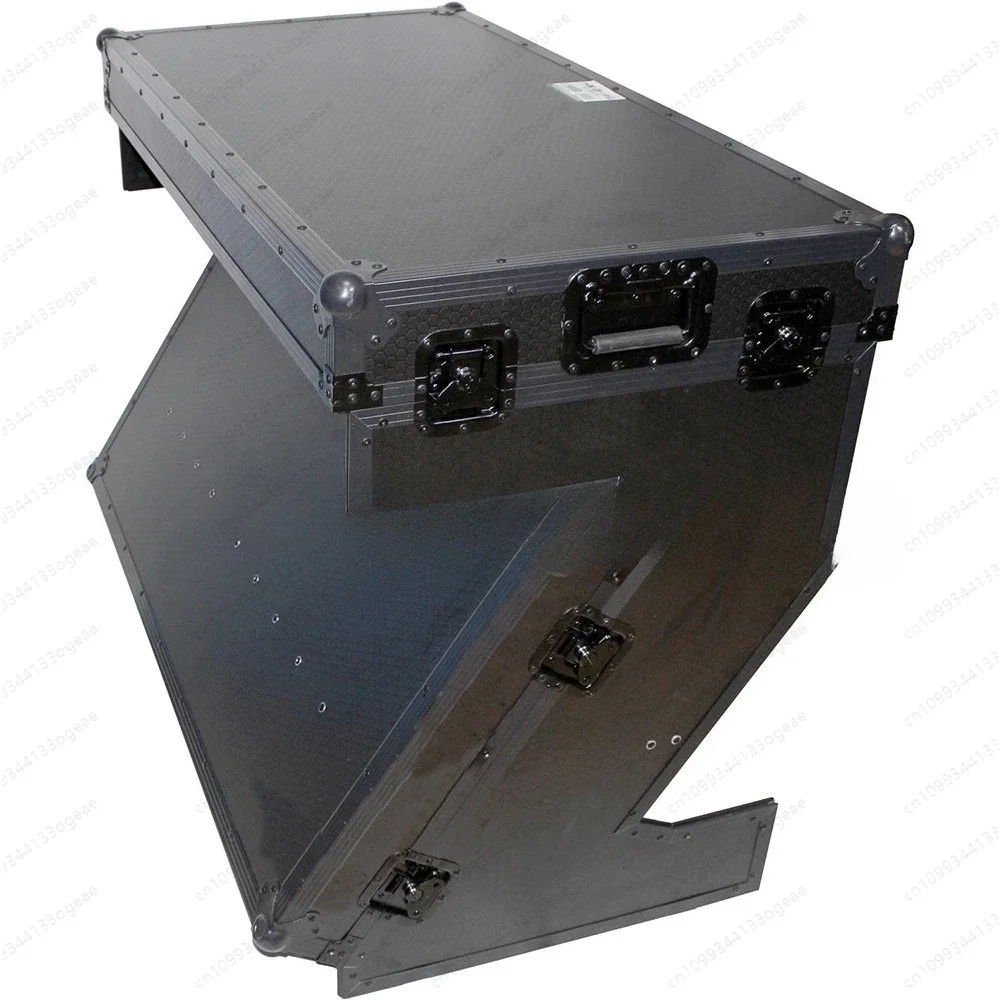 Portable DJ Stand Table Mixer Laptop Controller Stand with Case Air Flight Case for Disc Player Turntable view 3