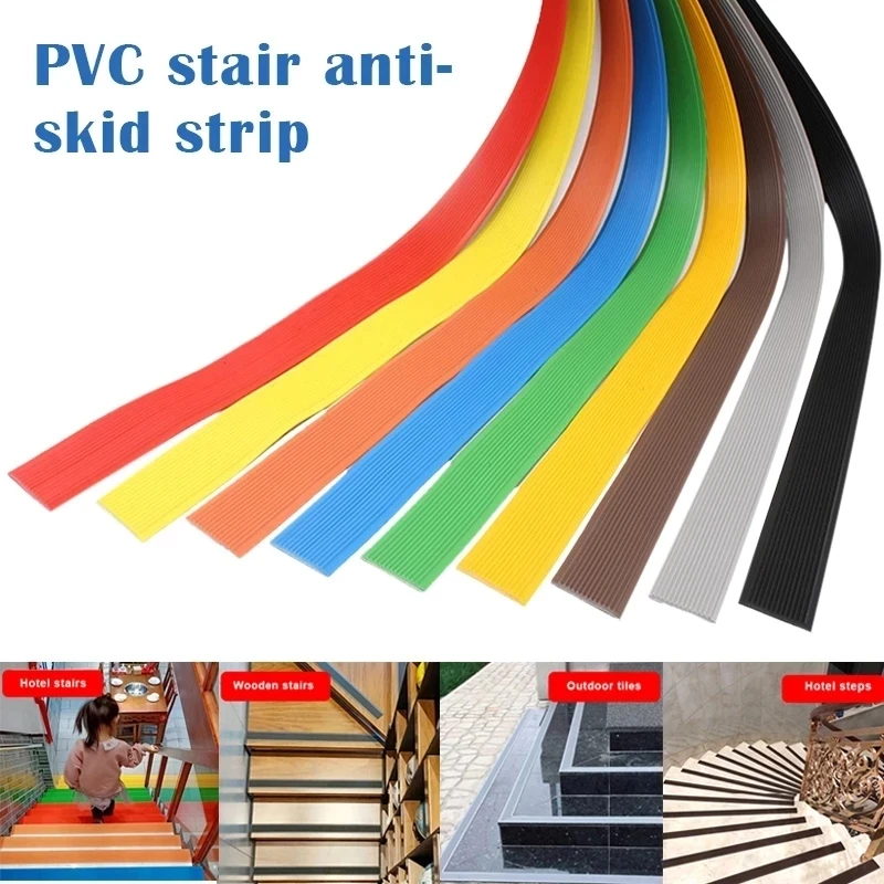 PVC Self-adhesiveant Anti Slip Tape Abrasive Stairs Tread Step Safety Tape Non Skid Safety Antislip Anti Slip Tapes