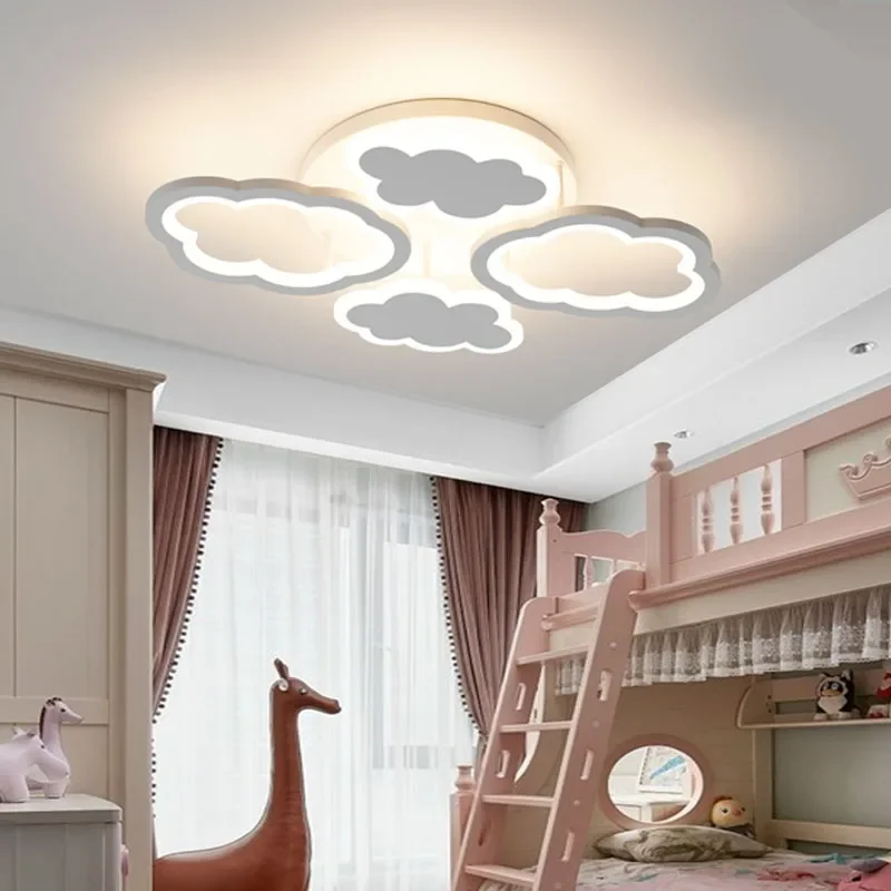 Creative Cloud LightsChildren's Room Ceiling LightsEye Protection Girls' Room LightsModern Simple Living Room, Bedrooms, Shop Li