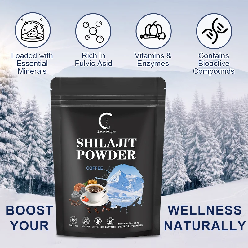 Authentic Himalayan Shilajit with Various 85+ Trace Minerals for Energy Boost Performance & Immune & Brain Health For Focus