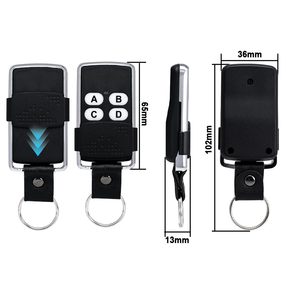 Clon JCM GO 2 4 EVO2 EVO4 PRO2 PRO4 MUV2 MUV4 MUVPRO2 MUVPRO4 868MHz Control remoto para puerta de garaje JCM transmisor abridor de puerta