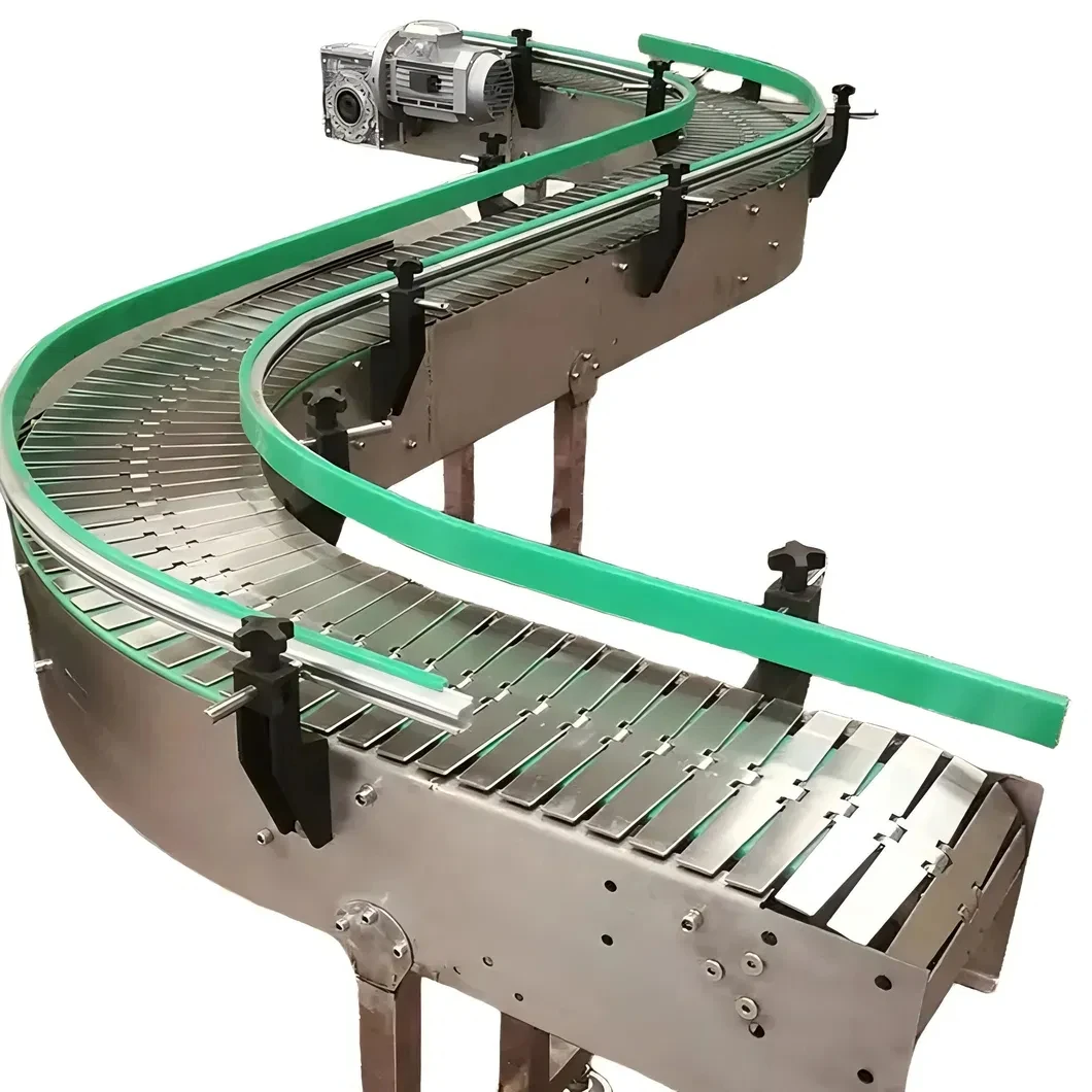

Plastic Conveyor Roller Top Chain Flexible Chain Conveyor for Pharmaceutical Industry Conveyors