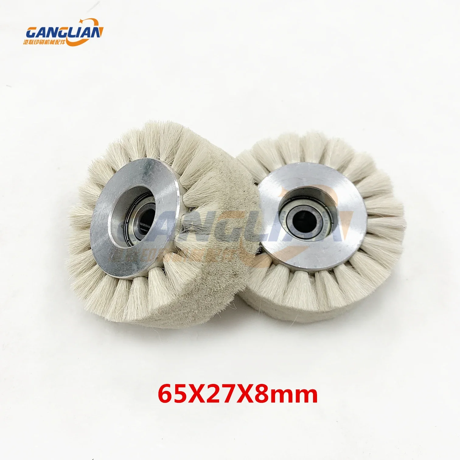 2 Pieces Die Cutting Machine Rubber Wheel Brush Wheel Gilding Press Hot stamping machine