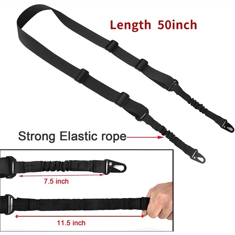 Tactical Two Point Rifle Sling Ak Gun Sling Police Accessories Shooting Gun Accessories Military Equipment Nylon Gun Rope Gear image 5