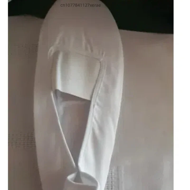 Scarpe da ballo per uomo e donna Scarpe da yoga per pratica di balletto Suola bianca morbida Suola in tela Suola in pelle di vacchetta per spettacoli di gruppo