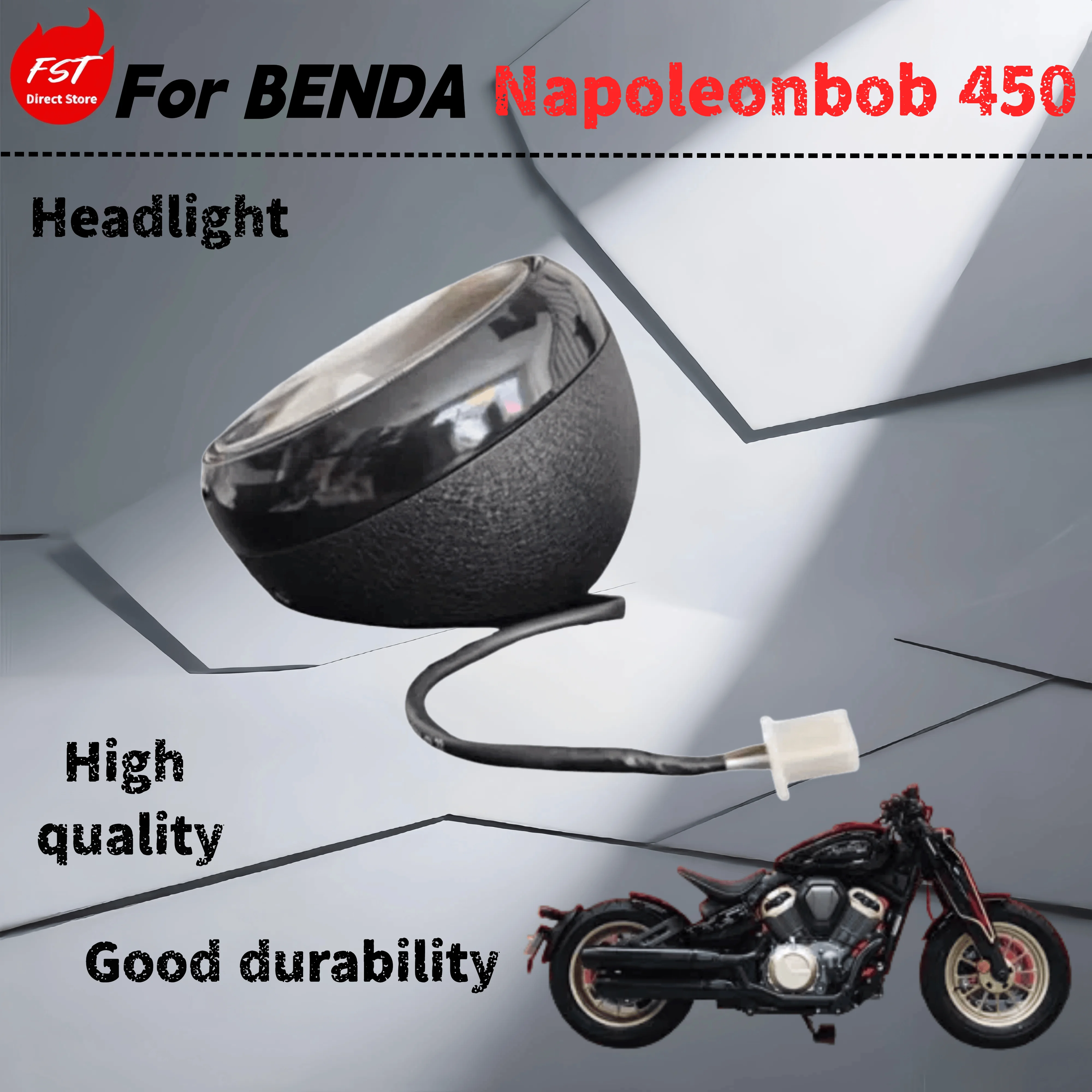 

For Benda Napoleonbob 450 original headlights headlamps genuine accessories non-destructive installation