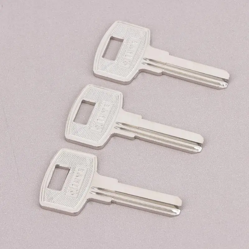 

NEW 10 PCS/LOT Commonly Used Key Blank FAV1D Baili Double Slot Key Blank Key Material/Key Blank