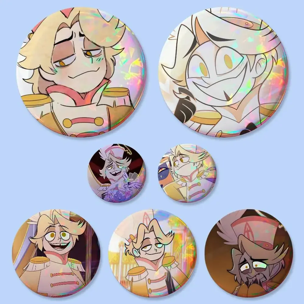 Abel Anime-Charakter Anstecknadeln Runde Kreative Pins Broschen Abzeichen Taschen-Deko Accessoires für Fans Sammler Freunde Geschenke