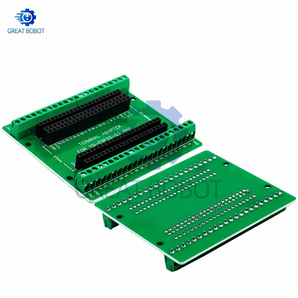 لوحة تطوير ESP32-S3 مع مجموعة محول توسيع، IPEX 2.4 جيجا هرتز واي فاي ووحدة بلوتوث، MCU ESP32-S3WROOM-1 N16R8