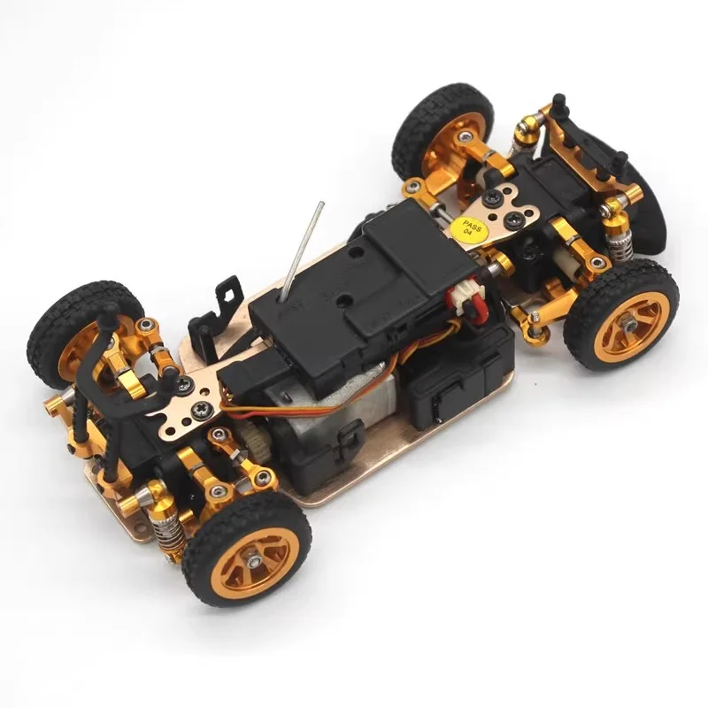 Wltoys-リモートコントロールカー用金属部品ハブタイヤ、k989、k969、284131、284161、284010、1/28 rc、4wd