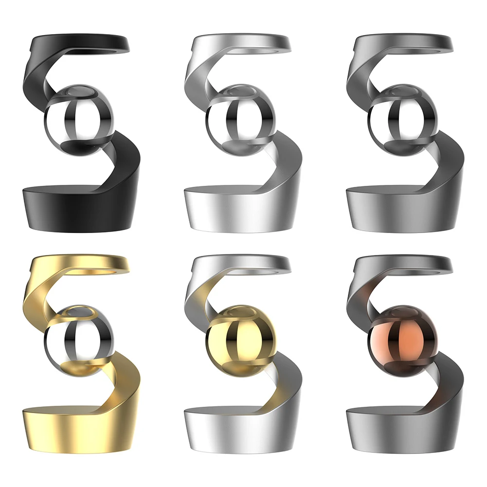 لعبة جيروسكوب مكتبية معلقة تتحدى الجاذبية، ألعاب دوارة حركية للمكتب لتزيين المكاتب