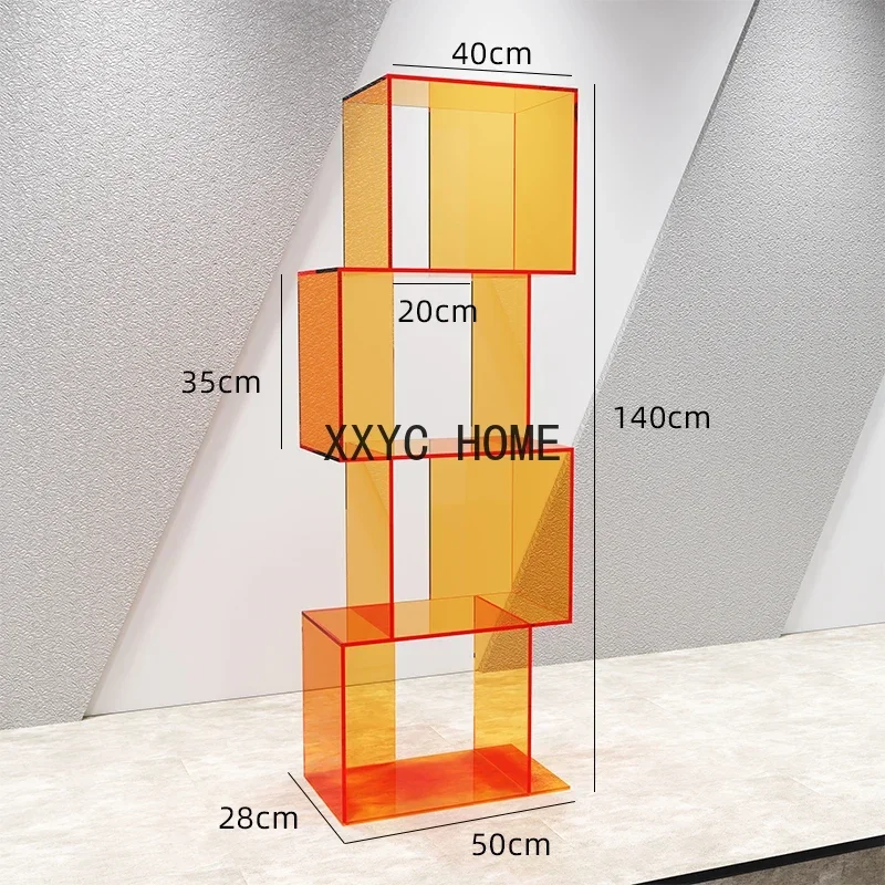 

Acrylic Display Shelf Shopping Mall Display Shelf Display Cabinet Props Multi-Layer Shelf