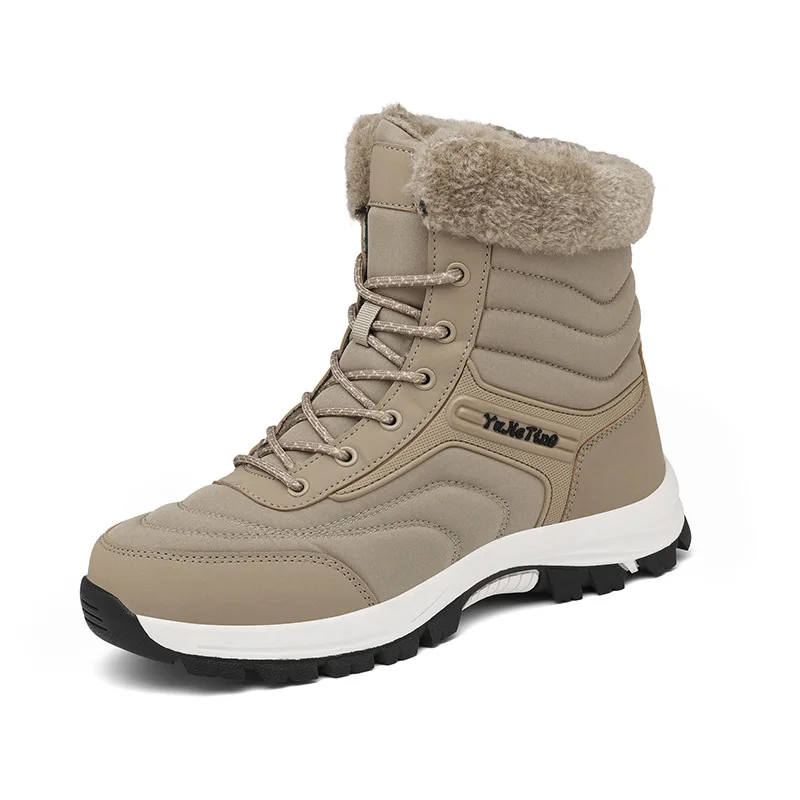 XG New Snow Boots Hiking Shoes Men Keep Warm Climbing Boots Men Anti Slip Sport Shoes Resistant Sneaker Men Trekking Shoes Women