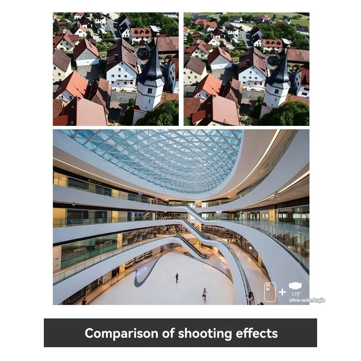 

Комплект объектива для телефона HD-камеры, широкий угол обзора 120 градусов, 4K + 10 макрообъектив для всех смартфонов