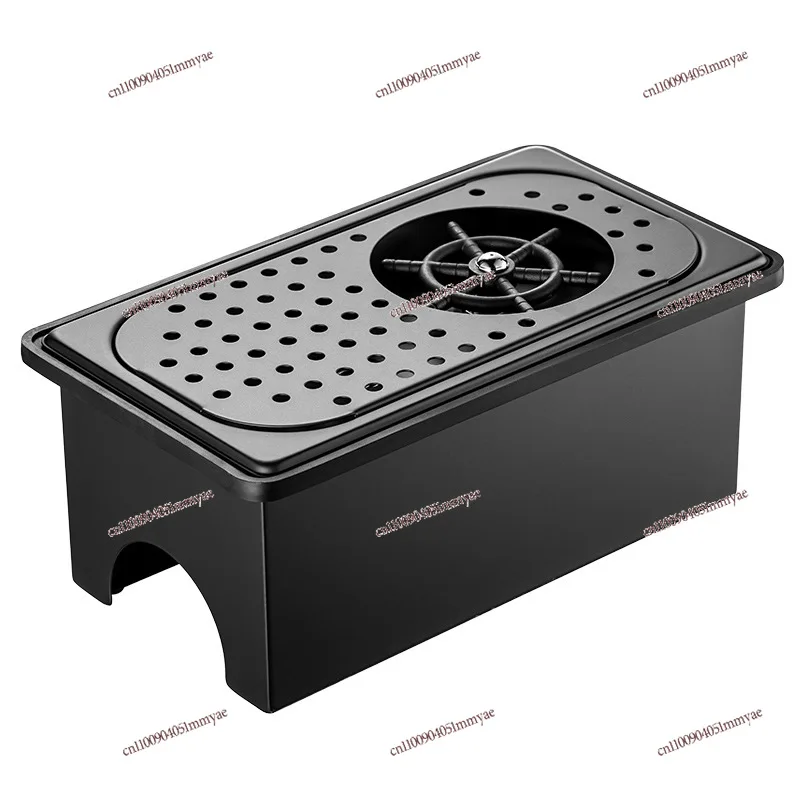 

Coffee Cart Countertop High Pressure Cup Washer Outdoor Milk Tea Stall Stainless Steel Non-punching Automatic Cup Brewing