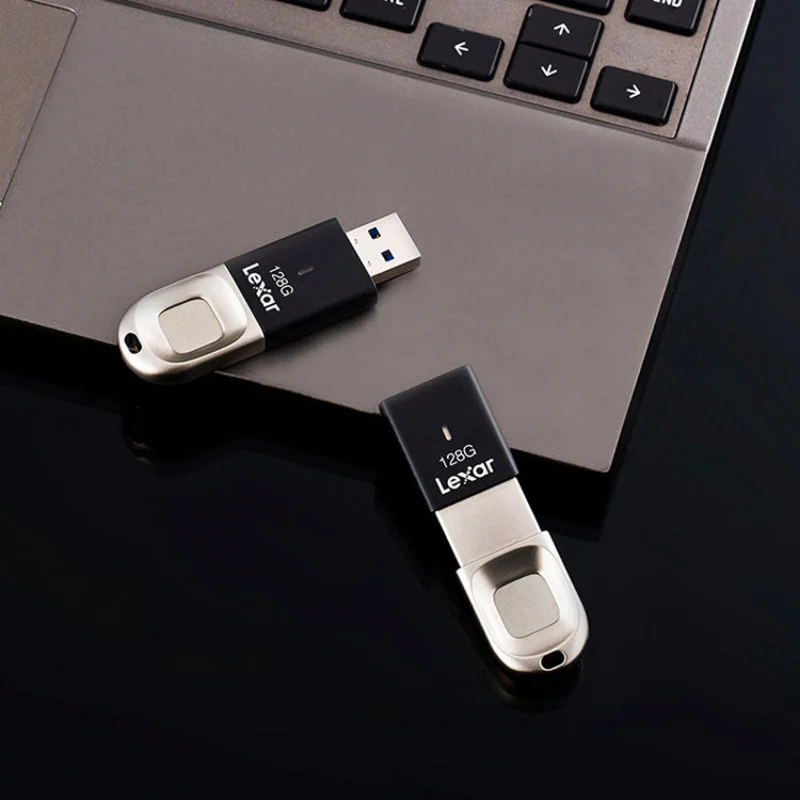 32G Fingerprint Recognition 64G Encrypted USB Flash Drive High-speed USB3.0 Fingerprint USB Flash Drive