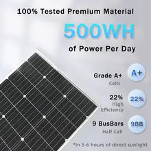 Rigid Solar Panel 100W-160W 18V #4