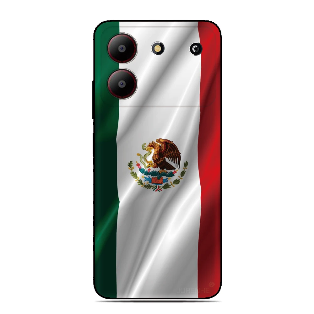 Mexico Flag Phone Case For Motorola Moto G87 G47 G37 G56 G86 G84 G54 G24 G06 G15 Power G04s G8 Lite One Vision Macro Cover view 2