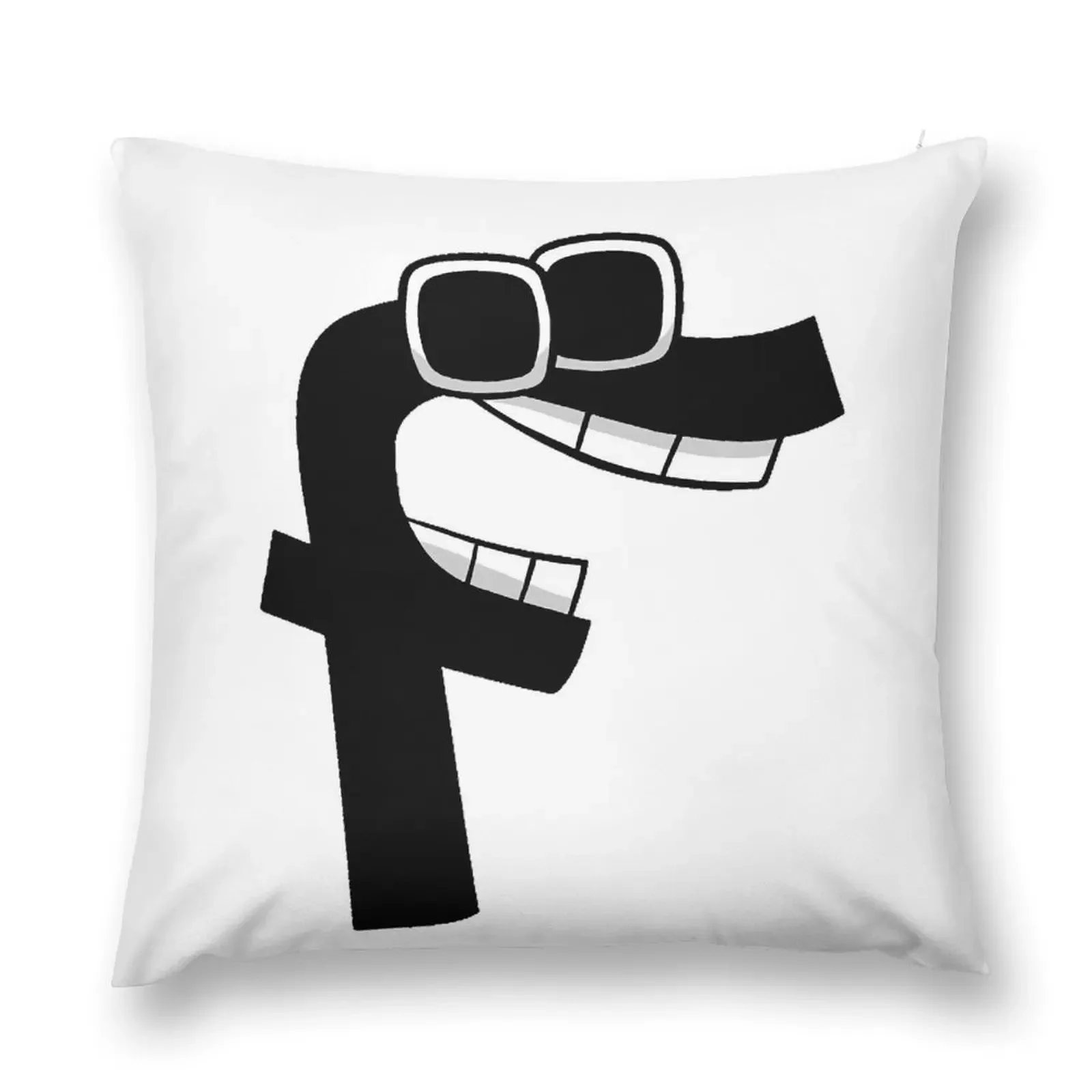 Alphabet Lore F Cool Merch Throw Pillow Anime Cushion Cover For Sofa Cushion Cover pillow