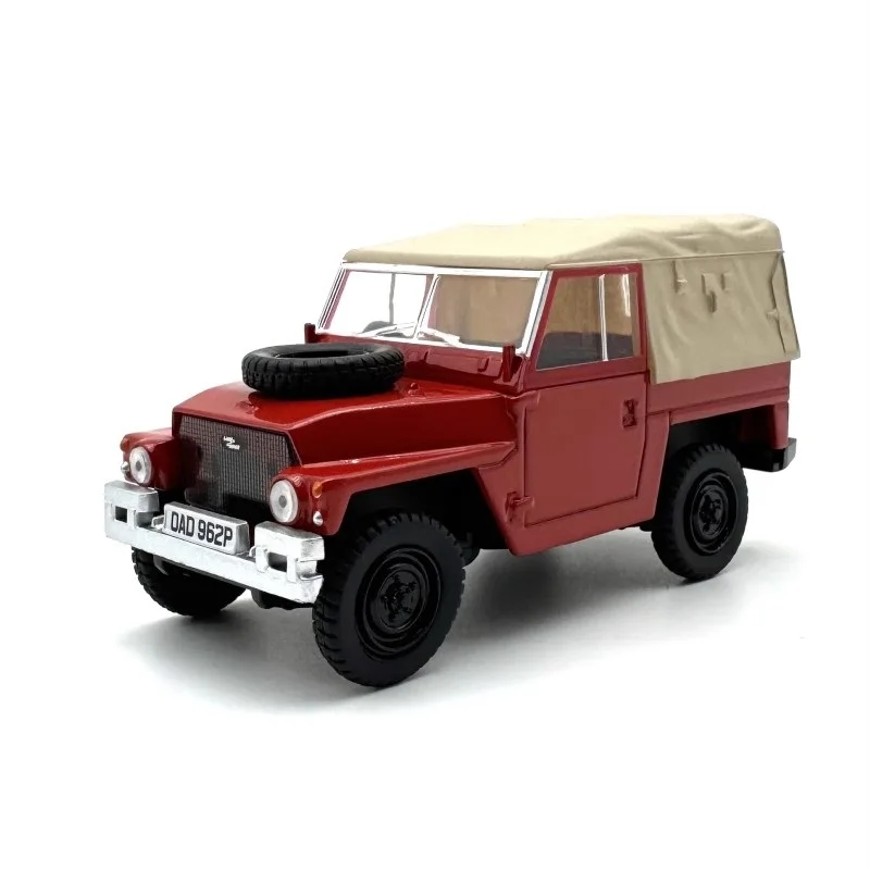 Oxford 1:43 Land Ro-ver Light 1968 Red Alloy Simulation Model Car