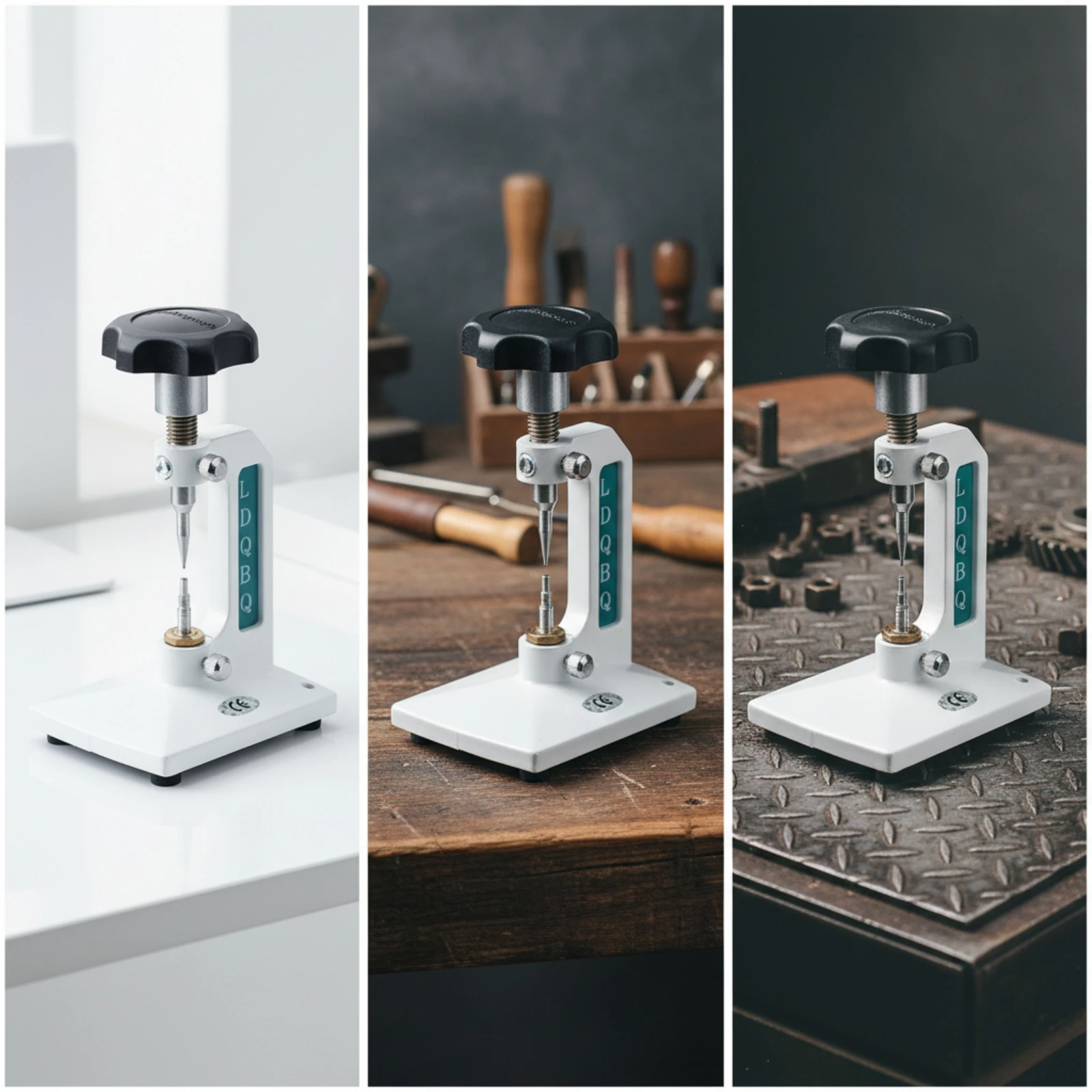 Eyeglass Screw Puller Bench-Mounted Eyeglass Screw Extractor Repair Tool Professional Sturdy for Technicians