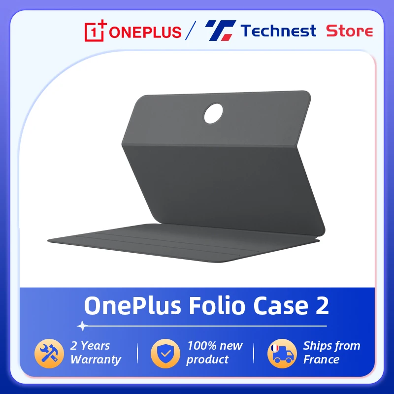 Original OnePlus Folio Case 2 for OnePlus Pad 2 Tablet Accessory