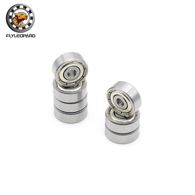 1PC R3ZZ R3 Deep Groove Ball Bearing 4.762*12.7*4.978mm Inch Miniature Bearing 3/16'' x 1/2'' x 0.196'' Inch Size