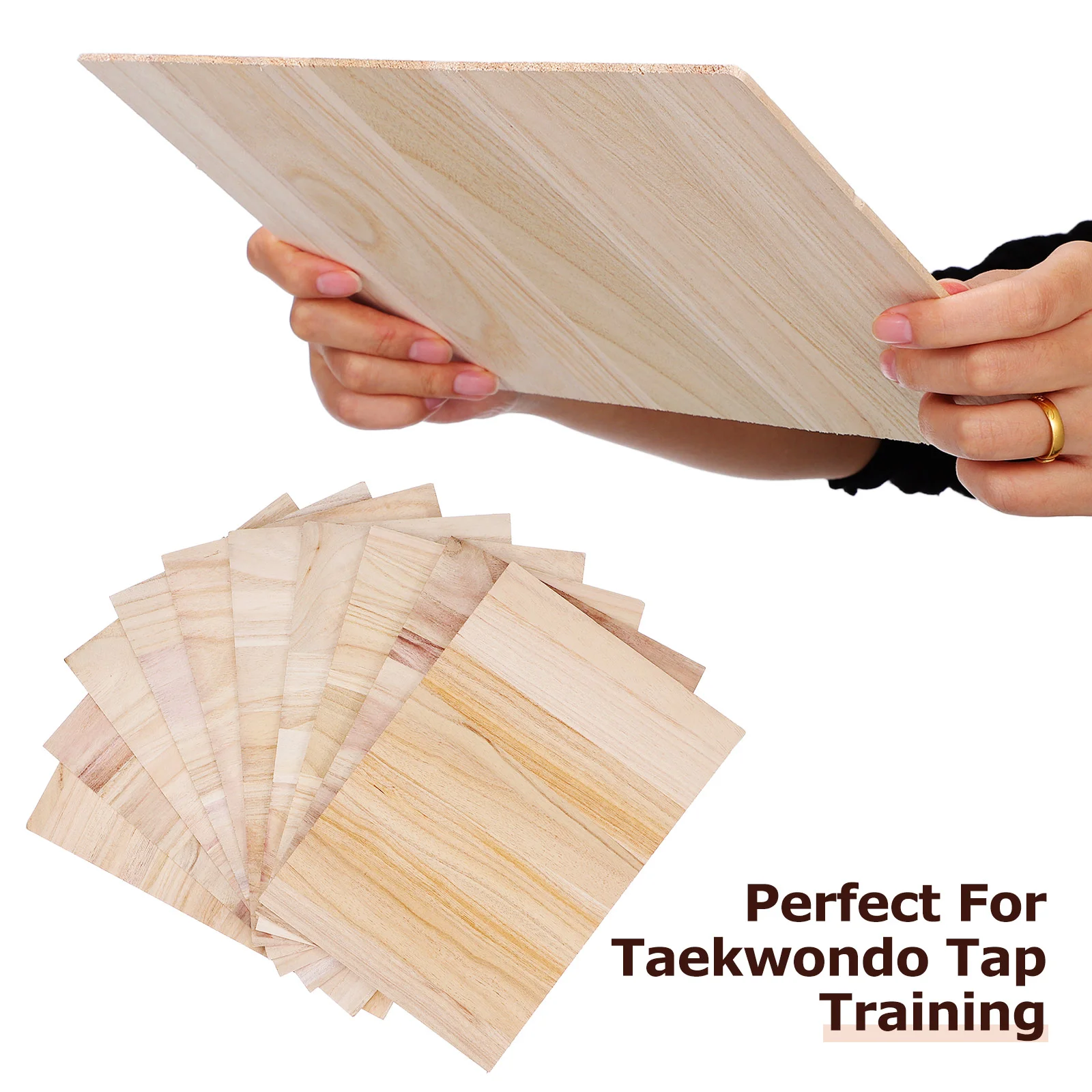 20pcs Breaking Board 03cm Thick Professional Taekwondo Karate Training Plank Martial Accessory Kids Reaction