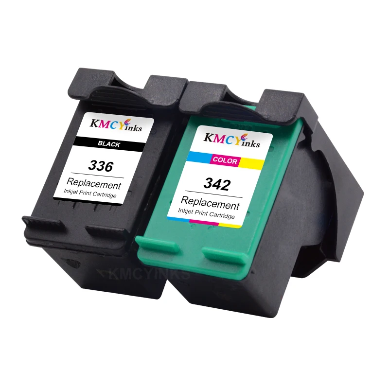 Ink Cartridge for HP 336 342 Replacement for HP336 for HP342 Deskjet 5440 PSC1510 Photosmart 1500 C3100 C3180 D5420 6310 Printer