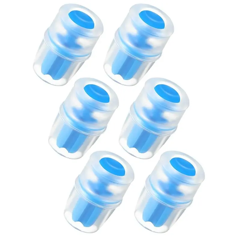 AEE4-6Pcs Replacement Bite Valve Sheath For Osprey,Water Bladder Bite Valve Replacement Hydration Silicone Nozzle Accessory