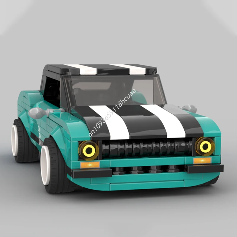 

285 шт. MOC Fordes Escort MK1 City Champions супер автомобиль строительные блоки сборка рождественская игрушка подарок творческая идея образование