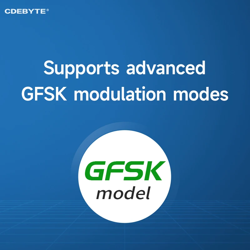 Draadloze seriële module 2,4 GHz CDEBYTE E34-2G4D11S Full-duplex anti-interferentie snelle seriële transmissie GFSK PCB SMD