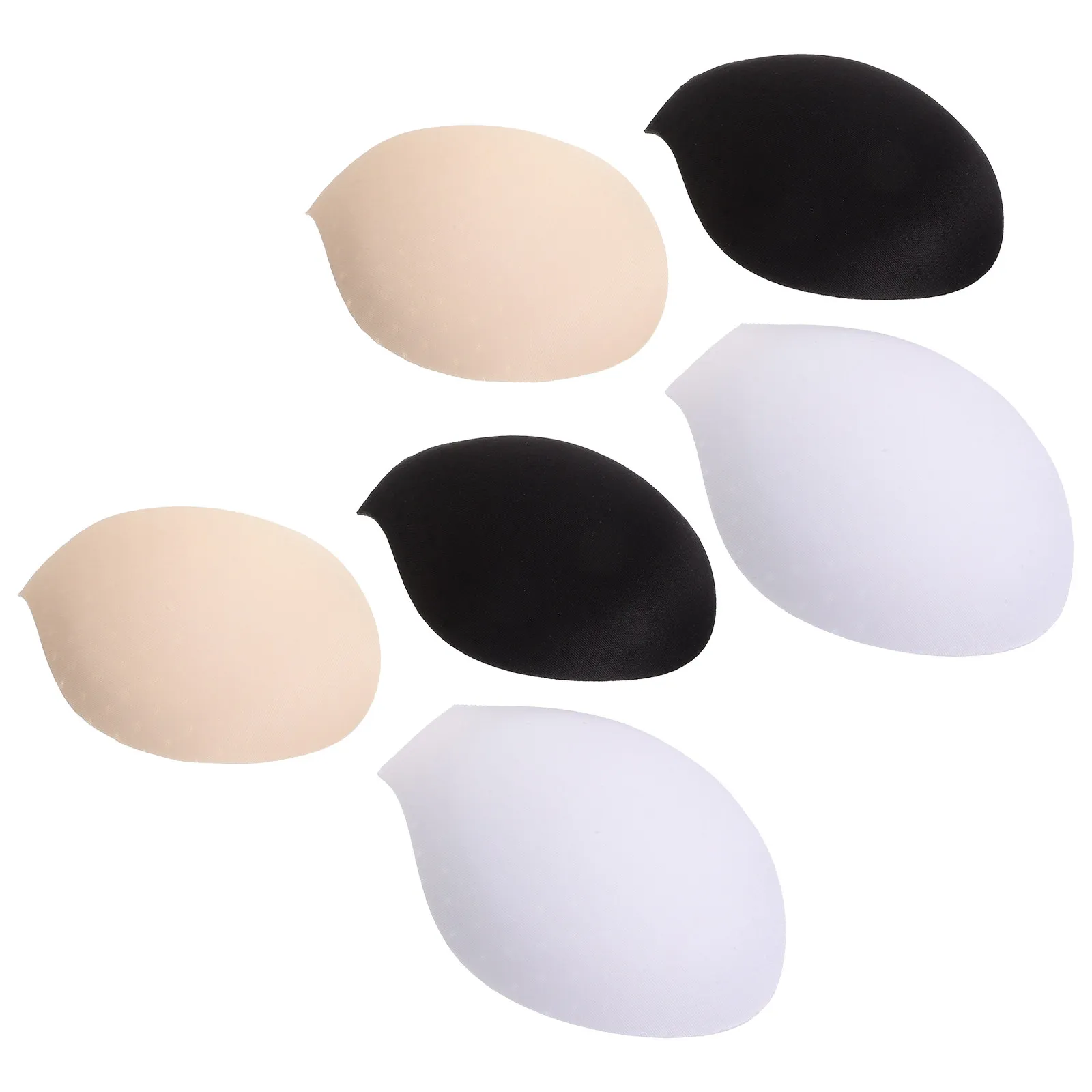 6Pcs Underwear Enlarging Sponge Pads Enhancer for Swimming Running Exercise Lightweight Skin-Friendly