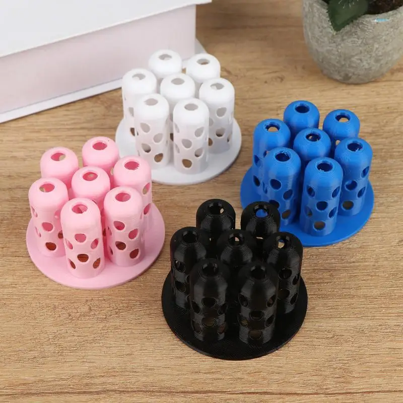 7-Hole Seed Germination Tray Easy Setup No Soil Seedling Tray Space-Saving Garden Nursery Pot DIY Home Garden Hydroponic Parts