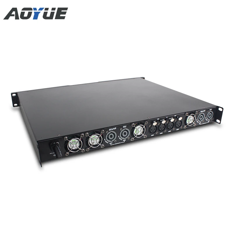 K4-600 Amplificatore Professionale 4 Canali Classe D 600 Watt Amplificatore di Potenza Audio